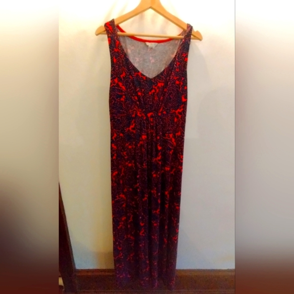 Boden Paisley Print Maxi Dress, Size 10